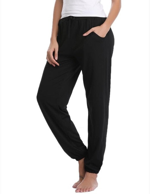 New Women Home Pajama Pants Cotton Bottoms - Shopeasywear