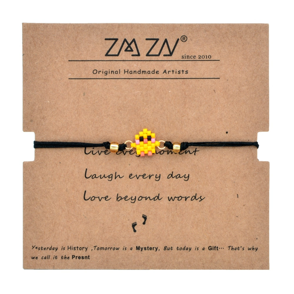 Cute Animal Lucky Adjustable Bracelets for Couple Kids - Shopeasywear