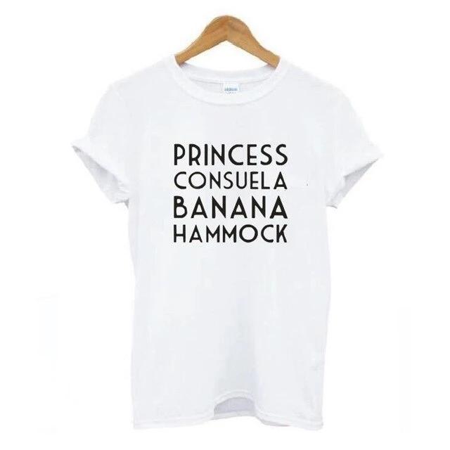 Tops Princess Consuela Banana Hammock Women T-Shirt - Shopeasywear