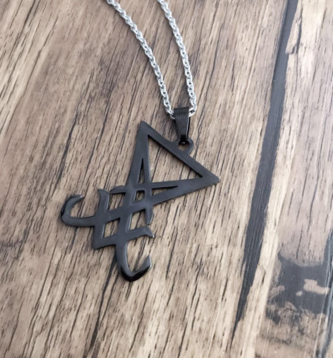 Satanic Symbol Men's Necklace