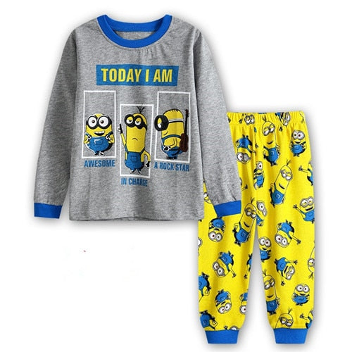 Autumn Winter Baby Cartoon Sleepwear
