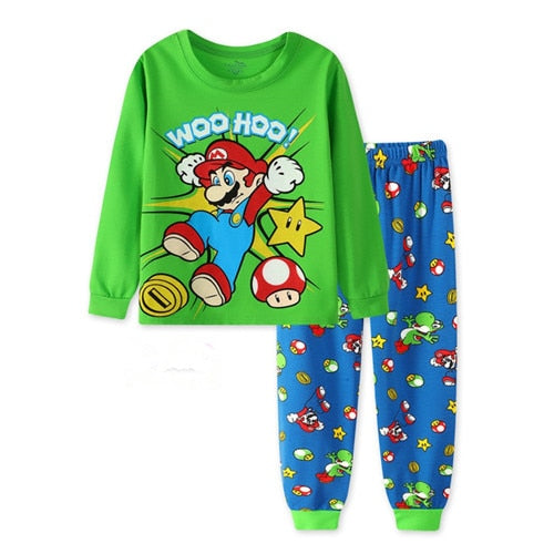 Autumn Winter Baby Cartoon Sleepwear