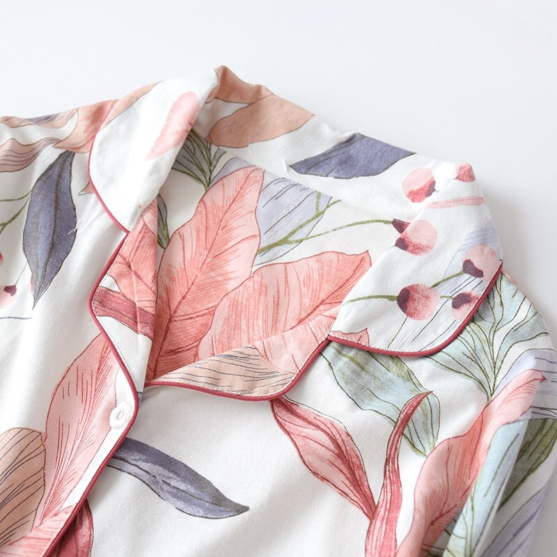 Autumn New Ladies Pajamas Set