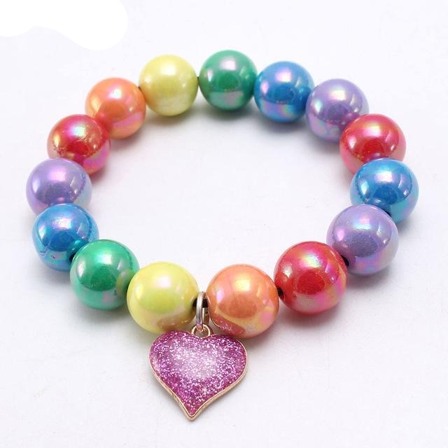 Colorful Beads Chunky Bracelet - Shopeasywear