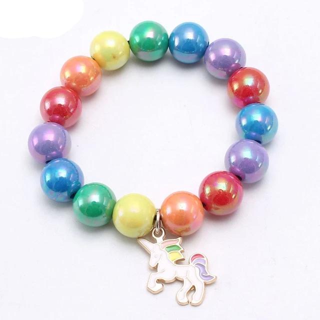 Colorful Beads Chunky Bracelet - Shopeasywear