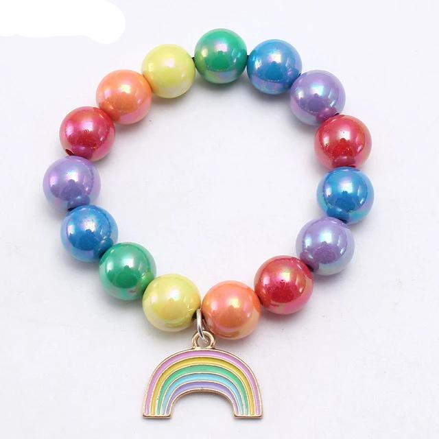 Colorful Beads Chunky Bracelet - Shopeasywear