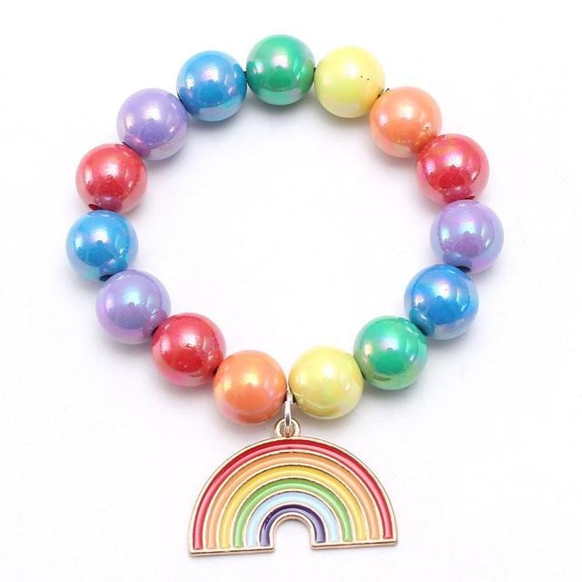 Colorful Beads Chunky Bracelet - Shopeasywear