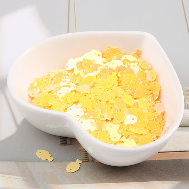 10g/bag Colorful Fish Sequins - Jeglow store