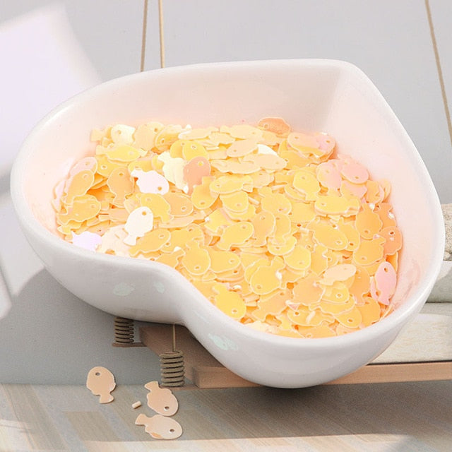 10g/bag Colorful Fish Sequins - Jeglow store