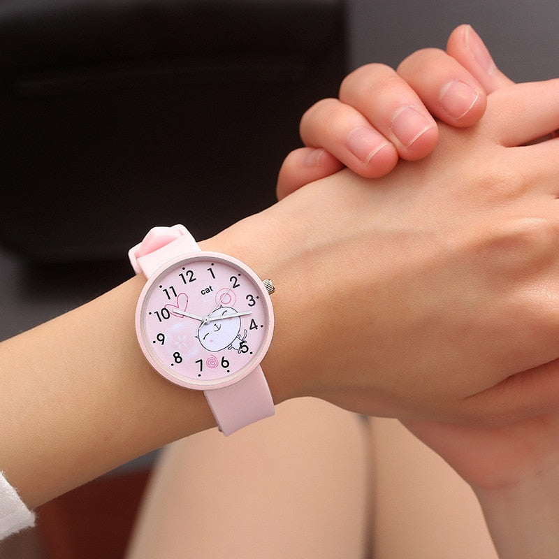 Girls Boys Cute Kids Watch - Shopeasywear