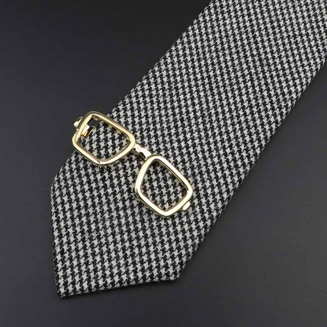 1 Piece Chrome Stainless Tie Clip for Men - Jeglow store