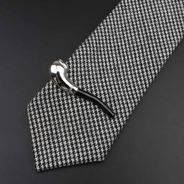1 Piece Chrome Stainless Tie Clip for Men - Jeglow store