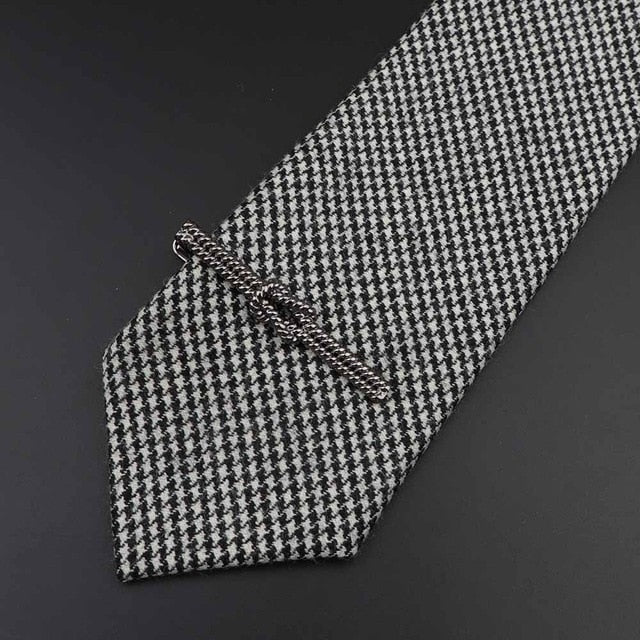 1 Piece Chrome Stainless Tie Clip for Men - Jeglow store