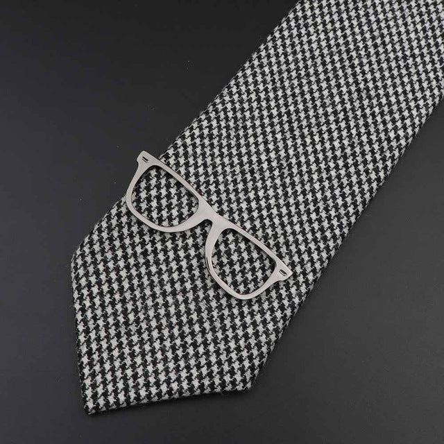 1 Piece Chrome Stainless Tie Clip for Men - Jeglow store