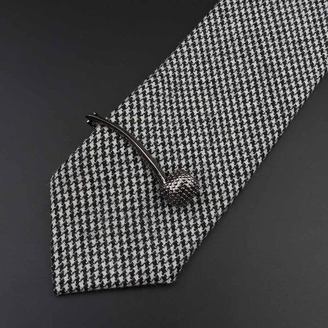 1 Piece Chrome Stainless Tie Clip for Men - Jeglow store