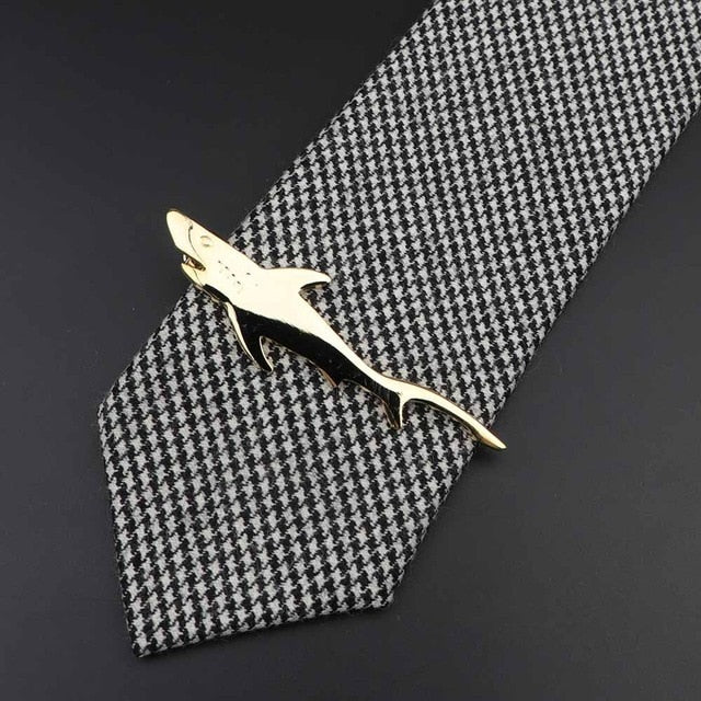1 Piece Chrome Stainless Tie Clip for Men - Jeglow store
