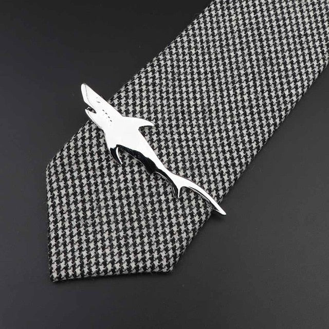 1 Piece Chrome Stainless Tie Clip for Men - Jeglow store