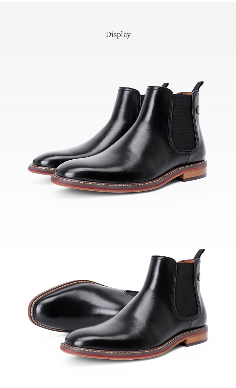 Genuine Calf Leather Boot