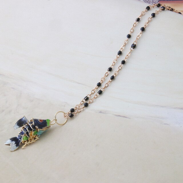 Stainless Fish Steel Chain Necklaces - Shopeasywear