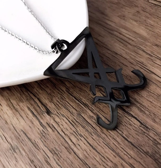 Satanic Symbol Men's Necklace