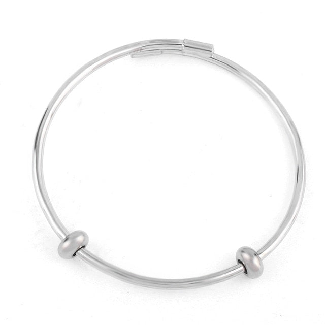Initial Letter Bangles for Women