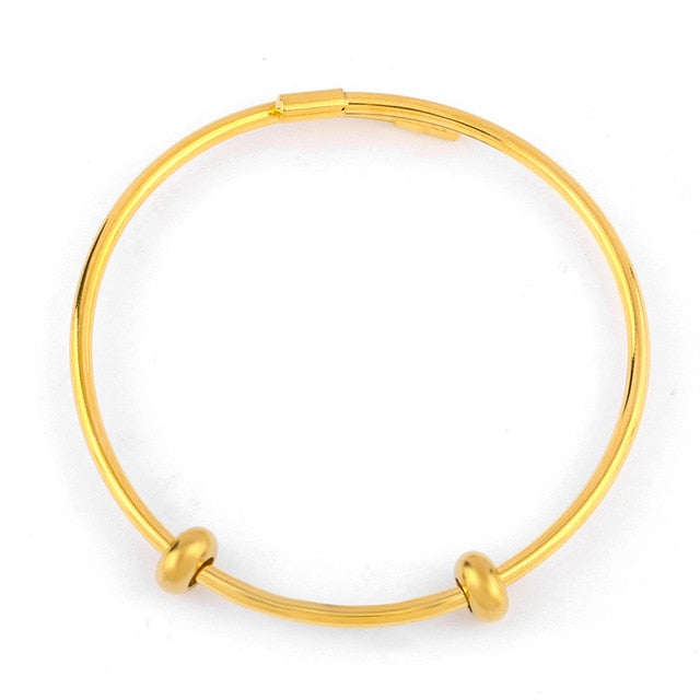 Initial Letter Bangles for Women