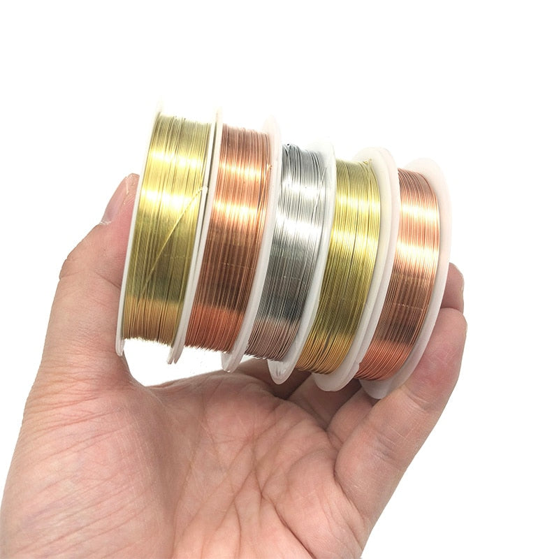 Brass Copper Wire Beaded Lead - Shopeasywear