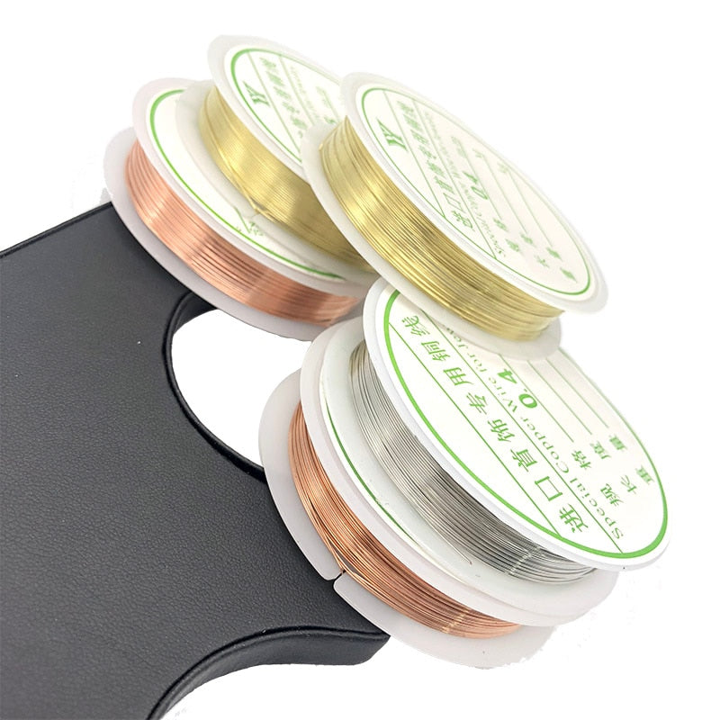 Brass Copper Wire Beaded Lead - Shopeasywear