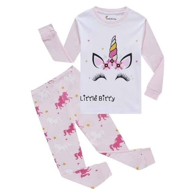 Full Sleeve Cotton Pajamas Sets For Kids