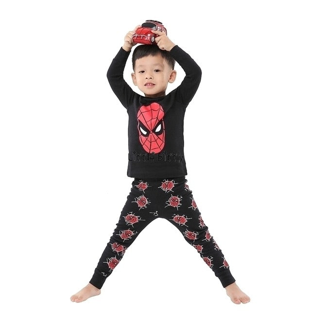 Full Sleeve Cotton Pajamas Sets For Kids