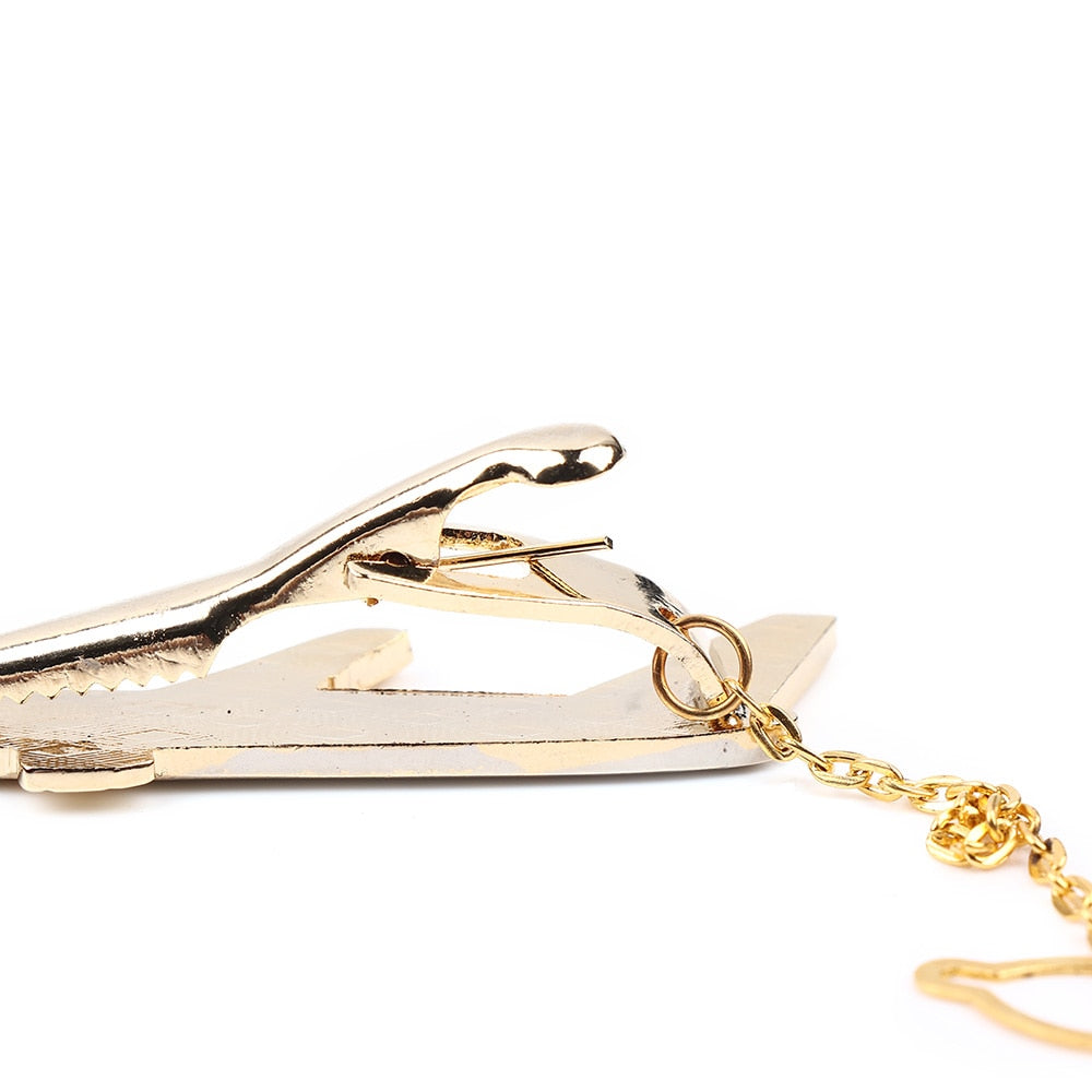 Airplane Shape Men Tie Clip - Shopeasywear