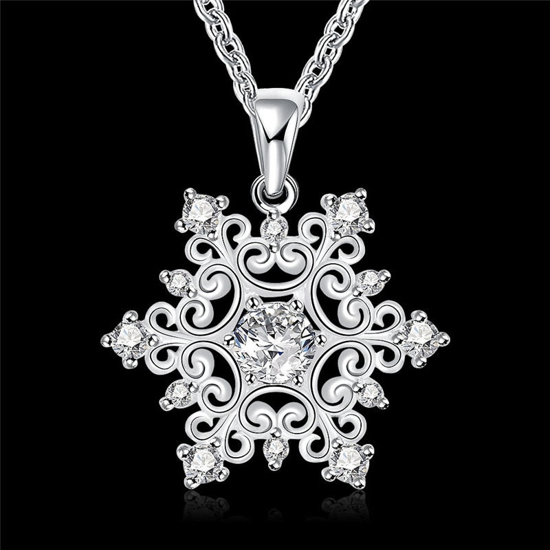 Fashion snowflake necklace - Shopeasywear