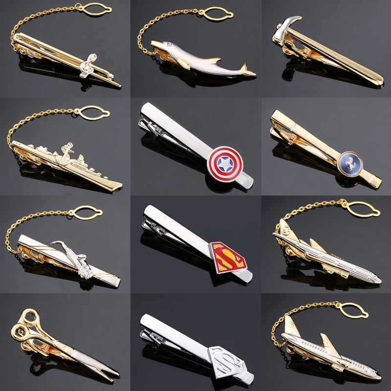 Formal Business Men's Tie Clips - Shopeasywear