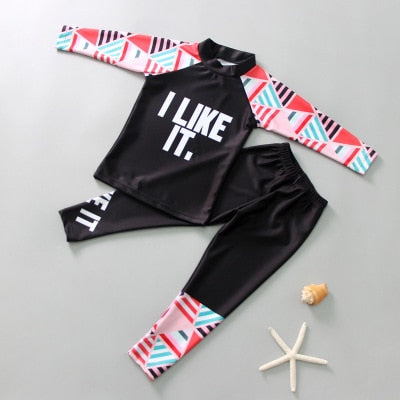 Two Piece Boy Swimwear
