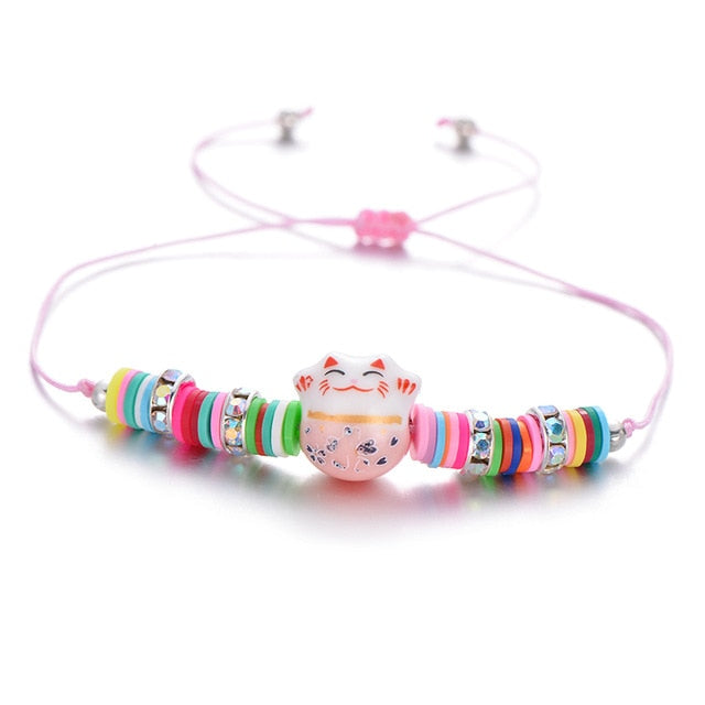 Handmade Smile Cat Kids Bracelets For Kids - Shopeasywear