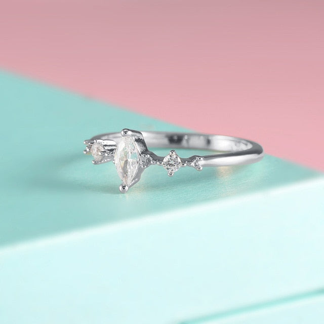 Marquise Cut Engagement Ring