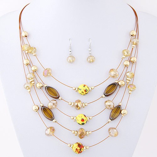 Choker Gem Crystal Necklace - Shopeasywear