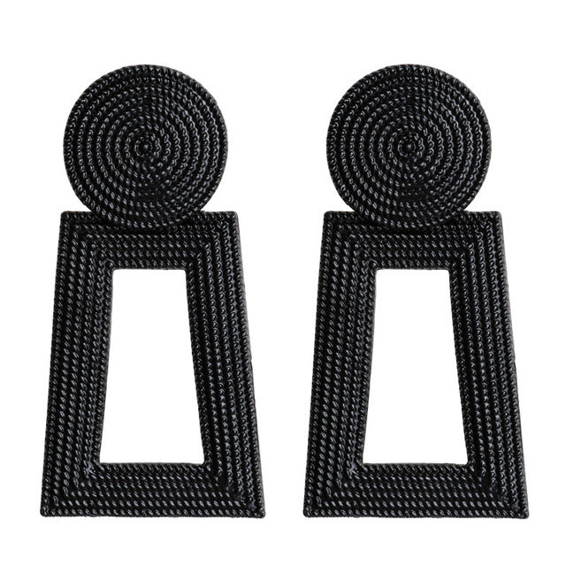 30 Styles Metal Drop Earrings for Woman