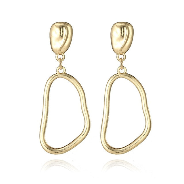 30 Styles Metal Drop Earrings for Woman
