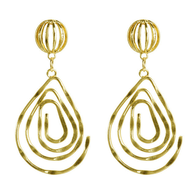 30 Styles Metal Drop Earrings for Woman