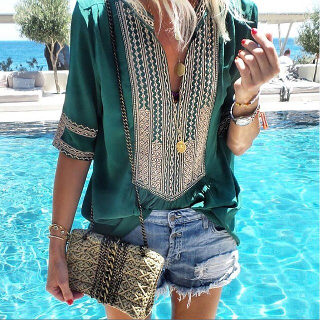 Women Bohemian Loose Clothing - Shopeasywear