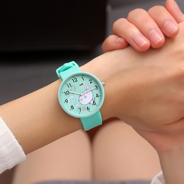 Girls Boys Cute Kids Watch - Shopeasywear