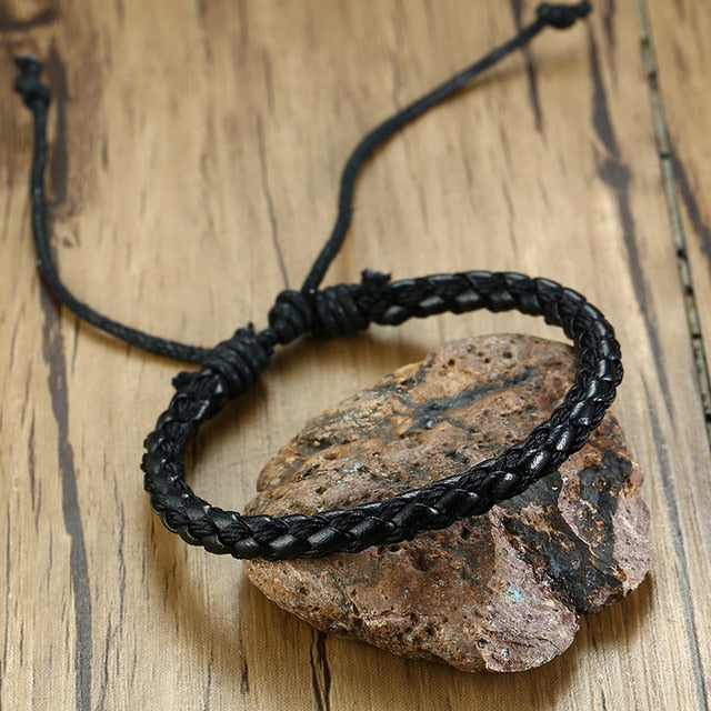 Wrap Leather Bracelets for Men - Shopeasywear