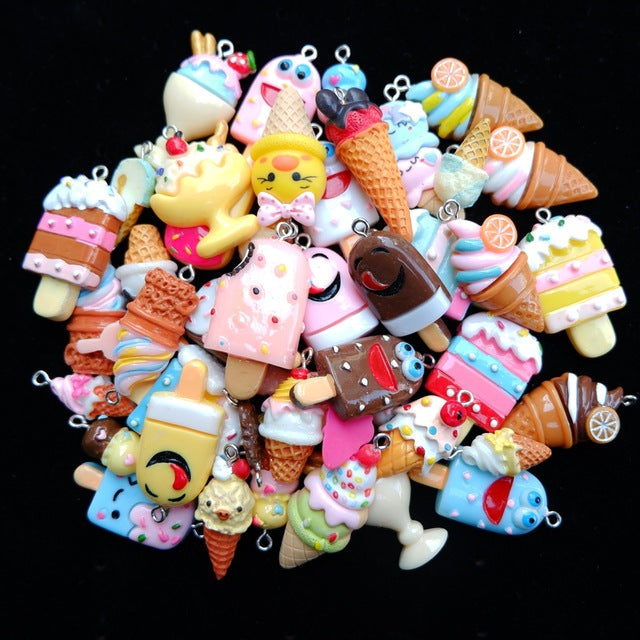 Charms Pendants 2-3 cm Mix set  for Jewelry Making