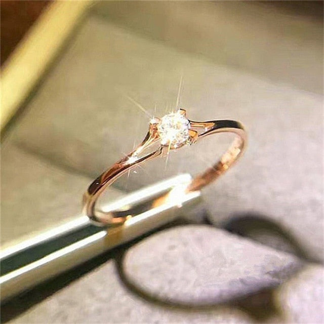 Thin Ring Engagement Rings