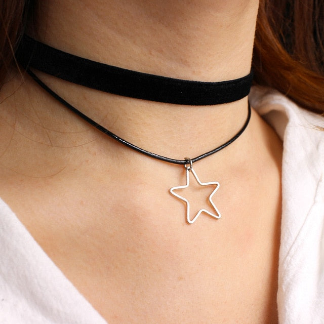 Geometric Chokers Necklace