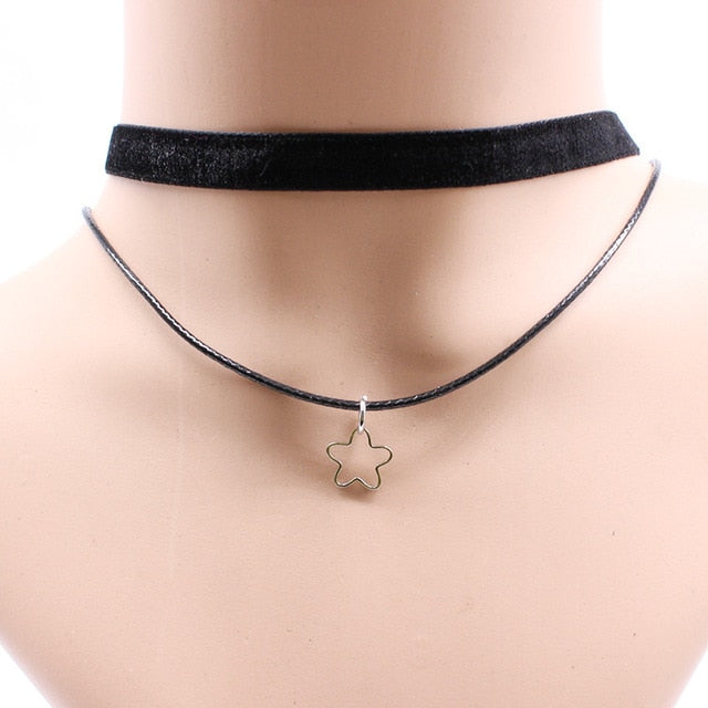 Geometric Chokers Necklace