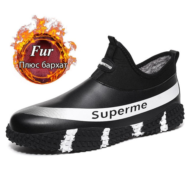 Warm Plush Outdoor Sneakers