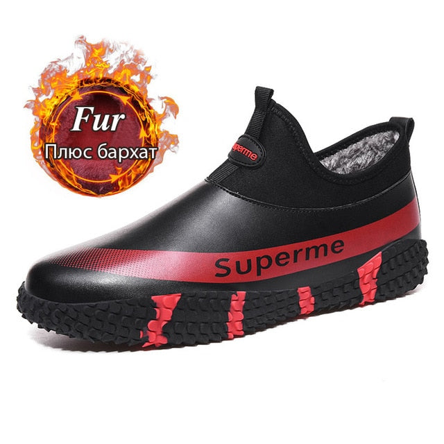 Warm Plush Outdoor Sneakers