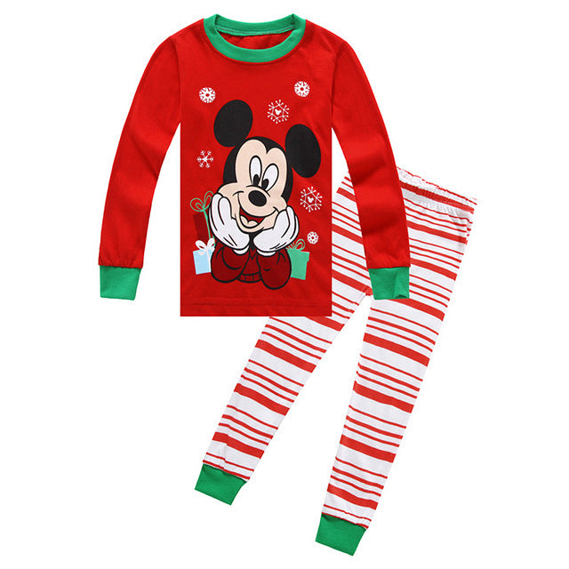 2 Pieces Cartoon Kids Pajamas Set
